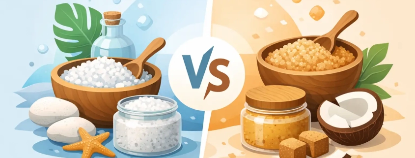 Salt Scrub vs Sugar Scrub: Which to Use?