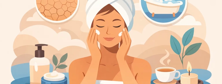 A Dry Skin Self Care Routine That Comforts