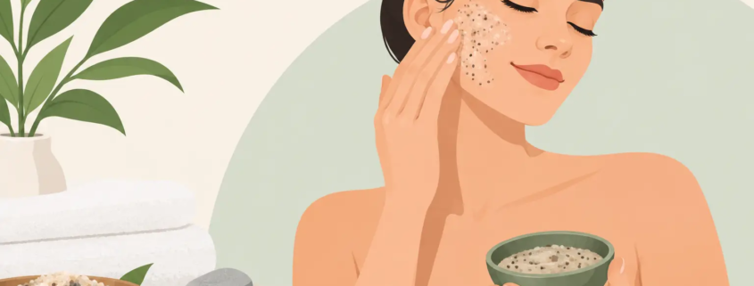 How to Apply Mineral Scrub for Softer Skin